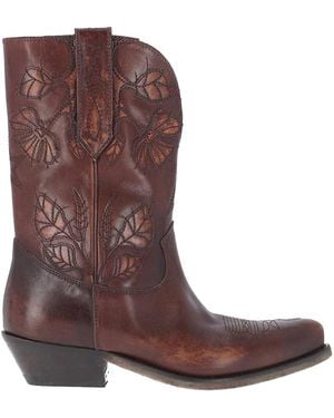 Golden Goose Wish Star Ankle Boots - Brown