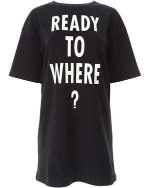 Moschino Ready To Where? Tshirt Dress - Black