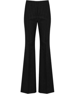 Sportmax Spxvisino Flare Trousers - Black