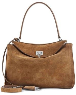 Balenciaga Rodeo Top Handle S Handbag - Brown