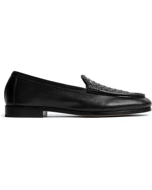 Bottega Veneta Silenzio Loafers - Black