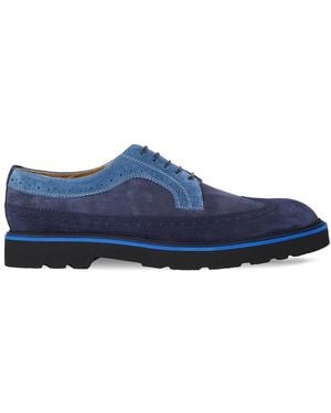 Paul Smith Derby Conte Scamosciate - Blu