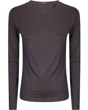 Hira T-Shirt Girocollo - Blue