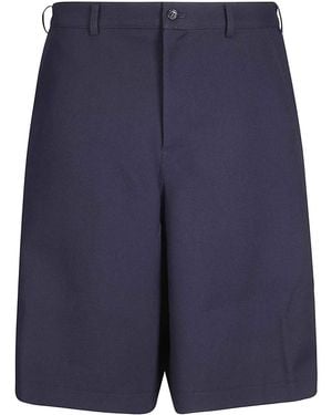 Comme des Garçons Trousers Woven - Blue