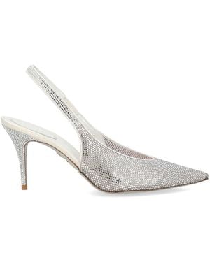 Rene Caovilla Slingback Jinny - White
