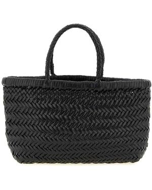 Dragon Diffusion Flat Gora' Mini Handbag - Black