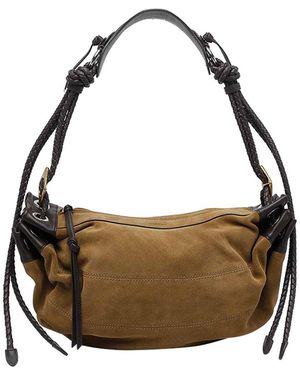 Isabel Marant Taupe Medium Maia Shoulder Bag - Metallic
