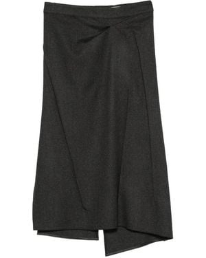 Victoria Beckham Asymmetrical Skirt - Black