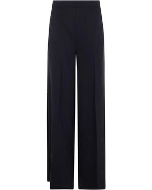 Twinset Wide Leg Trousers - Blue