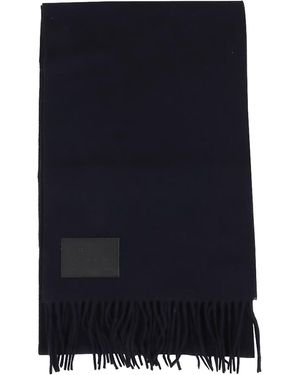Hogan Fringes Scarf - Blue