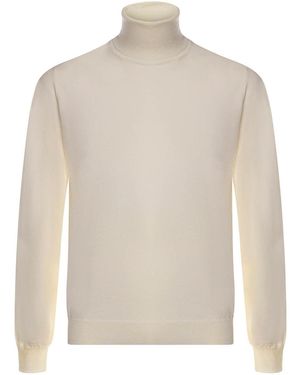 Mauro Ottaviani Wool Turtleneck - White