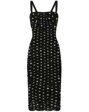 Dolce & Gabbana Midi Dresses - Black