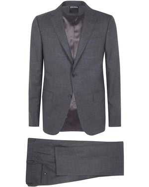 ZEGNA Z Luxury Tailoring Suit - Blue