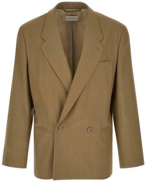 Lemaire Db Tailored Blazer - Green