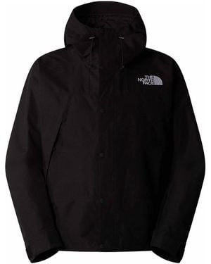 The North Face Logo Hooded Jacket - Black