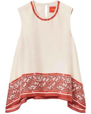 La DoubleJ San Carlo Top Sleeveless Shirt - Red