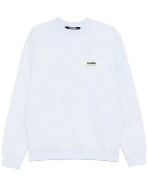 Jacquemus Le Sweatshirt Gros Grain - White