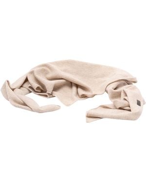 Brunello Cucinelli Cashmere Scarf - Natural