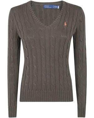 Polo Ralph Lauren Kimberly Long Sleeves Pullover - Grey