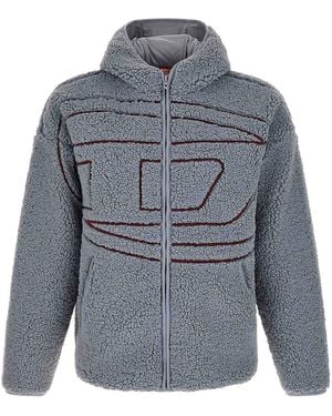 DIESEL Teddy 'S-Zat' Hoodie - Gray