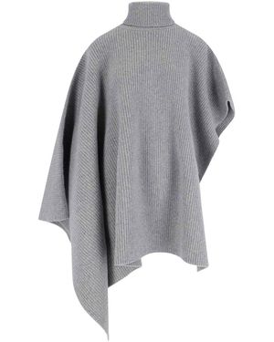 Stella McCartney Wool And Cashmere Cape - Grey