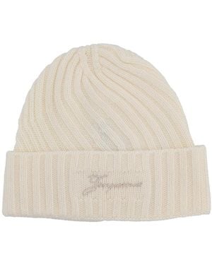 Jacquemus Cashmere Beanie - Natural