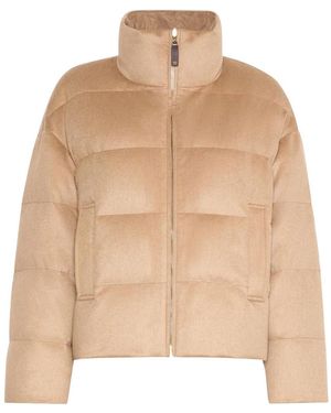 Max Mara The Cube Mora Down Jacket Mora - Natural