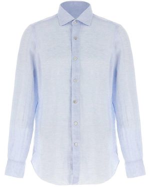Finamore 1925 Gaeta Shirt - Blue