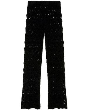 Alanui Lagoon Romance Trousers - Black