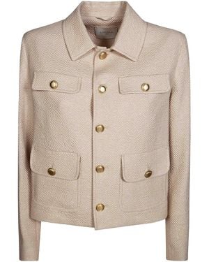 Circolo 1901 Chanel Operated Jacket - Natural