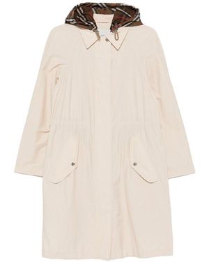 Burberry Parkas - Natural