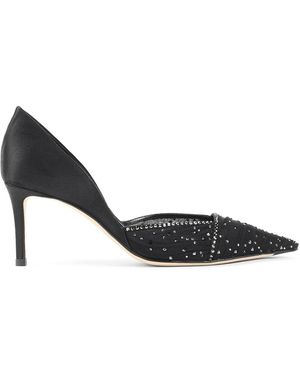 Giorgio Armani Satin And Tulle Dcollet - Black