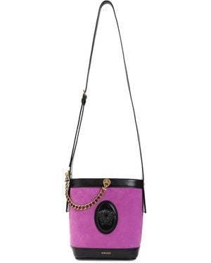 Versace Mini Bucket Bag - Pink
