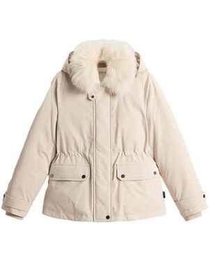 Woolrich Arctic Parka Coat - Natural