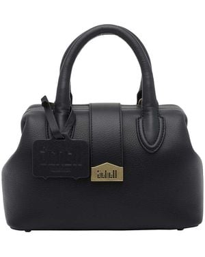 Schell Small Doctor Handbag - Black
