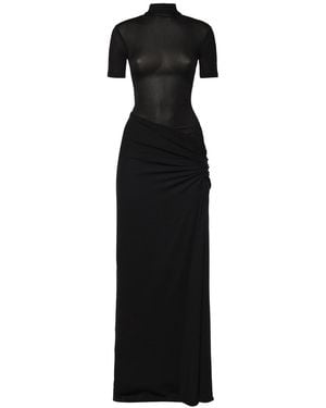 Christopher Esber Fusion Long Dress - Black