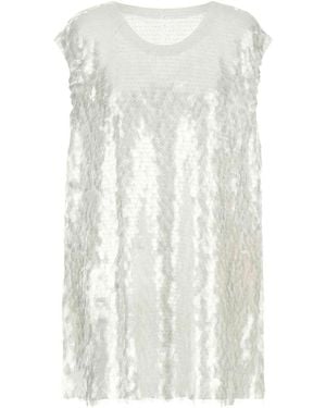 Norma Kamali Boyfriend Top - White