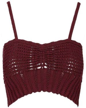 forte_forte Cotton Tank Top - Purple