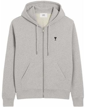 Ami Paris Sudadera - Gris