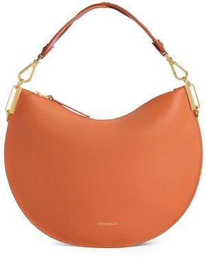 Coccinelle Sunup Medium Hobo Bag - Orange