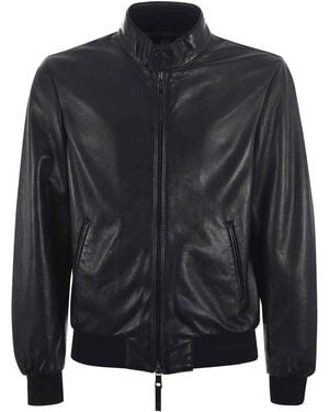 THE JACK AND JACKIE LEATHERS Jacket - Black