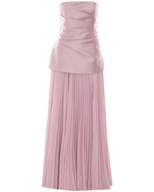 Solace London Claudette Maxi Dress - Pink