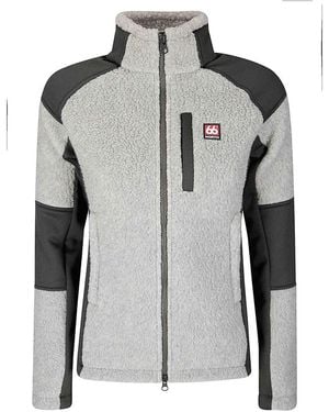 66 North Tindur Technical W Shearling Jacket - Grey