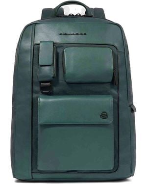 Piquadro Pc Backpack 14 - Green