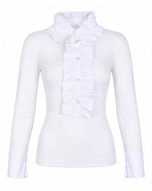 D. EXTERIOR Sweater - White