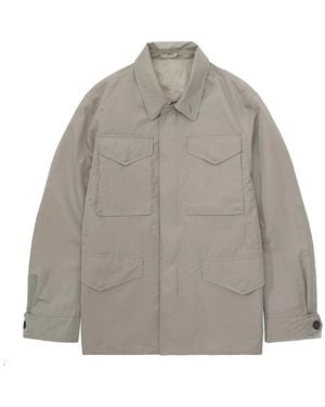 Eleventy Giacca Sahariana - Grigio