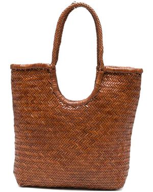 Dragon Diffusion Diagonal Shopping Bag - Brown