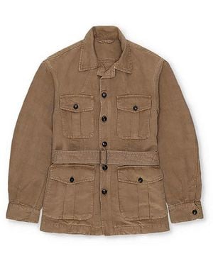 Fortela Safari Jacket - Brown