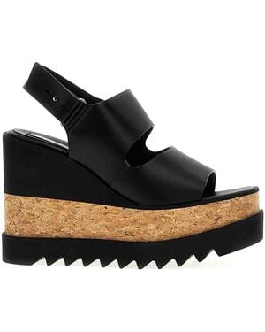 Stella McCartney Sneak-Elyse Sandals - Black