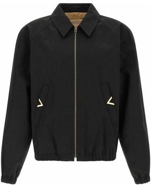Valentino Garavani Giubbino Vgold - Black